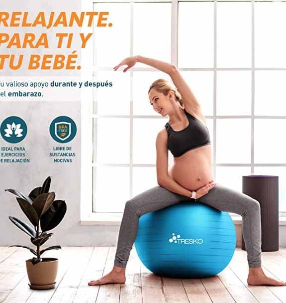 pelota de pilates embarazo